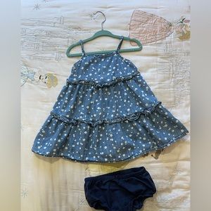 Baby gap jean dress